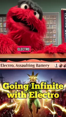 Going Infinite with Electro from Magic the Gathering’s Spider-Man #mtgtiktok #mtgcommunity #commander #tcg #mtgmonster 