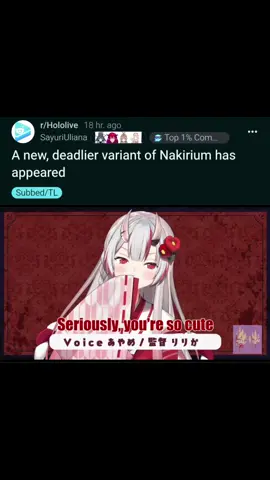 clip TL: [Noises V Yt.] #百鬼あやめ #nakiriayame #ホロライブ #hololive #vtuber 