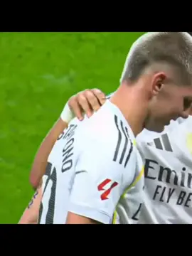 El Aura de esta celebración..🔥☠️.|#Realmadrid #ardaguler #mastantuono #duo #futbol⚽️ 