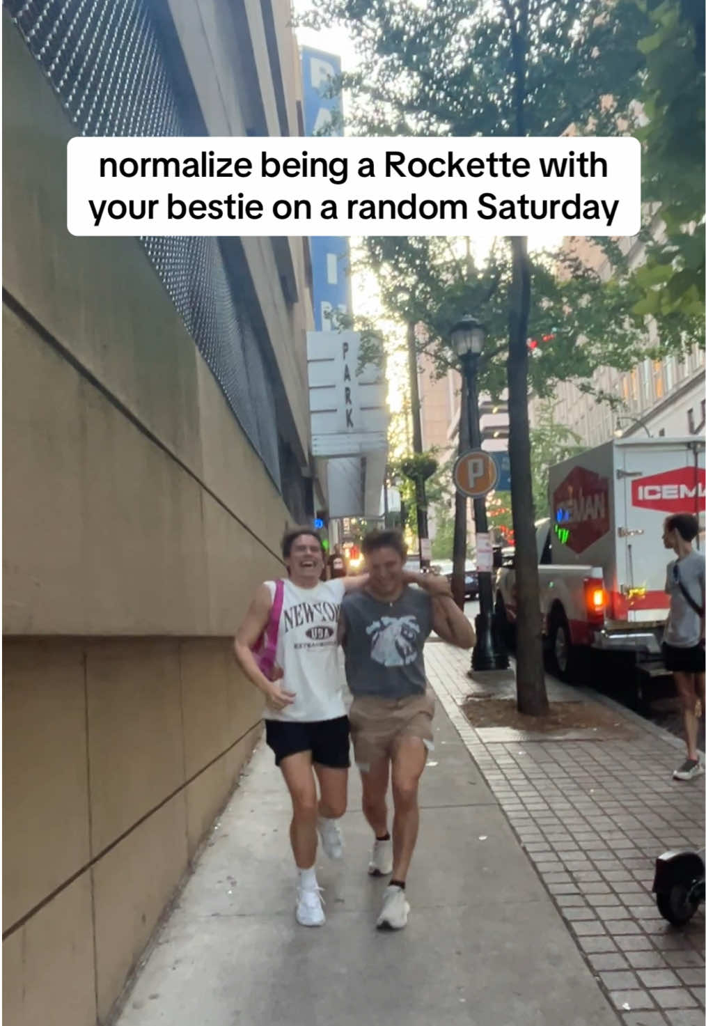social anxiety is scared of us #newyork #atlanta #sister 