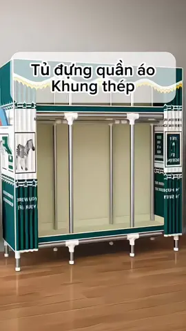 Tủ đựng quần áo khung thép #shopgiadungtmti #dogiadungtienich #master2023bytiktok #xuhuongtiktok 