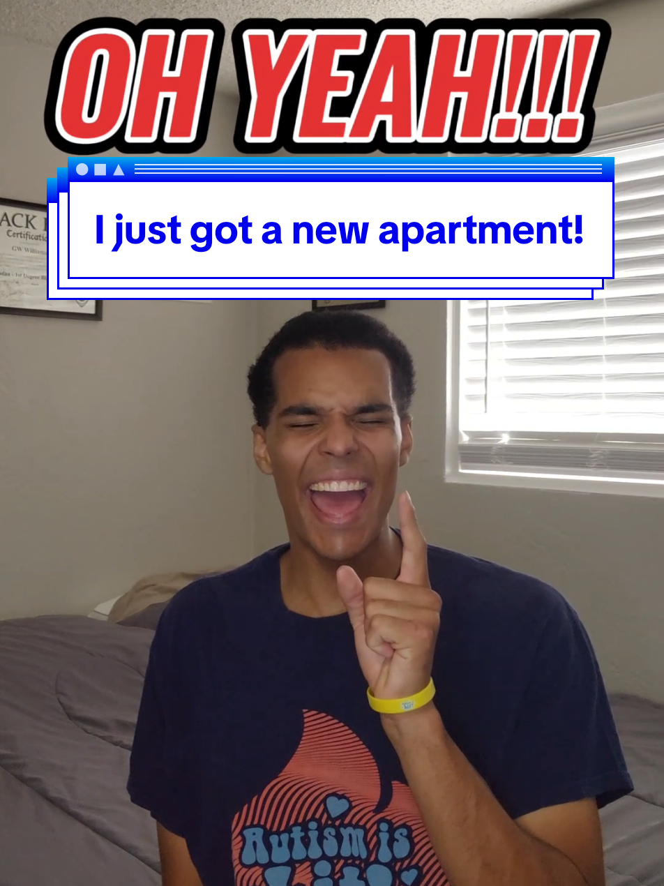 NEW PLACE, NEW RULES! #autismchoseme #autismislit #newapt #newapartmentvibes #newapartmentcheck 