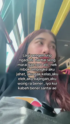 Terimakasih buat segala hujatanya semoga samean samean kabeh ora ngrasakne opo sng tak rasakne cukup aku ae 🙏😇
