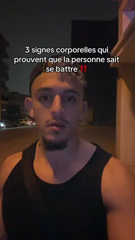 3 signes corporelles qui  prouvent que la personne sait  se battre ‼️ #fyp 