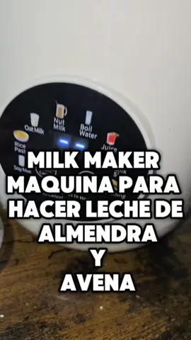 maquina para hacer leche de almendra, avena , milkshakes #maquinaparahacerleche #milkmaker #milkshakes #lechedealmendras 