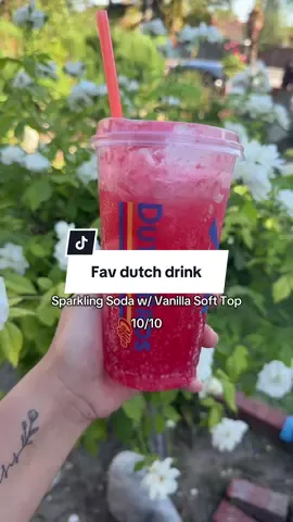 This was so bomb!! 🍦🍓✨ @Dutch Bros Coffee  #dutchbros #dutchbrosdrinks #dutchbrossoda #dutchsoda 
