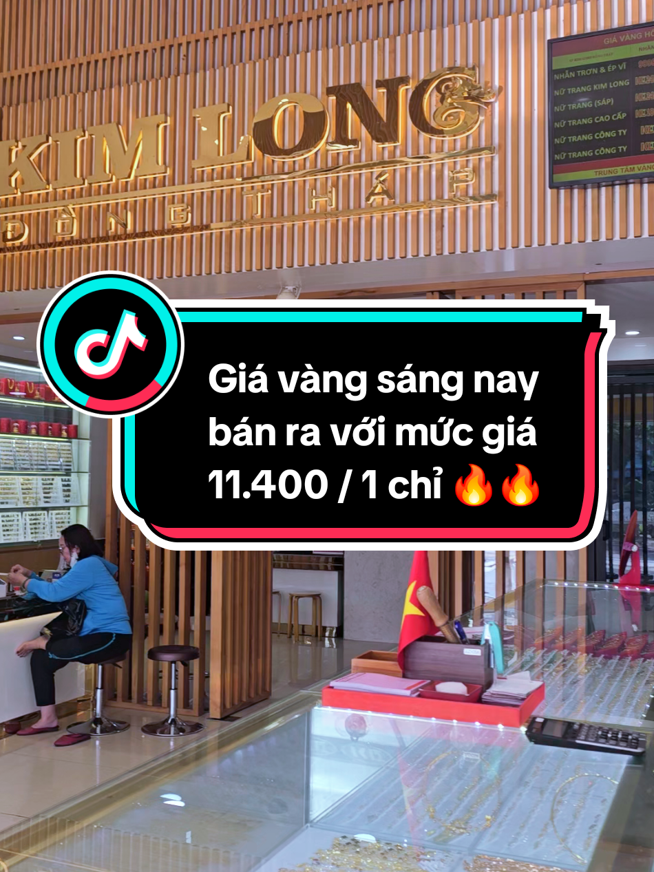 Giá vàng nhẫn trơn sáng nay ngày 31/08 tại Kim Long Đồng Tháp#giavanghomnay #ngànguyễn #giavang #66đồngtháp #gold @Nguyễn Ngà @Nguyễn Ngà @Nguyễn Ngà 