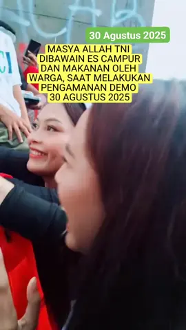 KETIKA PARA BPK TNI KITA DI BERI MAKANAN DAN MINUMAN SAMA MASYARAKAT YG BERD3M0 #dpr #fyp #fyppppppppppppppppppppppp #bubarkandpr #dprri 