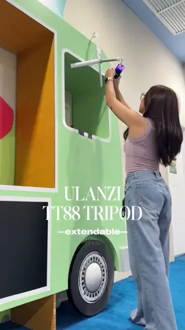 First time ko naka kita ng tripod na may extender! 🫣✨ #ulanzitt88 #ulanzi #ulanzitripod #contentcreation 