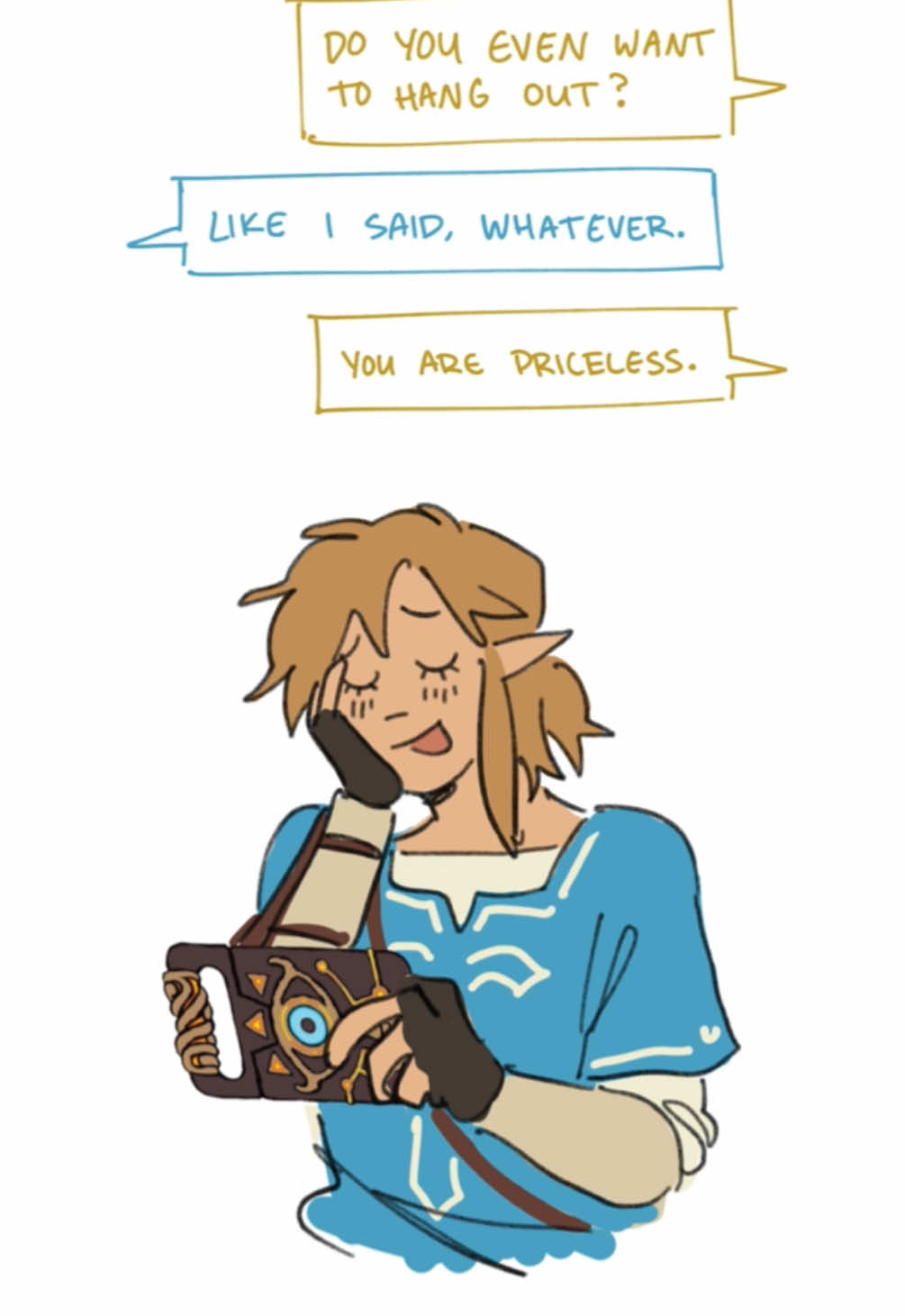 Guess who got their hands on botw #thelegendofzelda#tloz#zelda#breathofthewild#botw#link#botwlink#botwzelda#zelink#nintendo#tearsofthekingdom#totk#skywardsword#twilightprincess