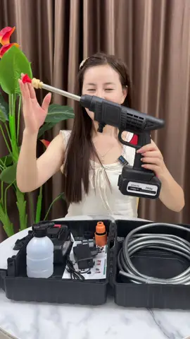 Máh rửa xe#xhuongtiktok#mayruaxehitachi199v 