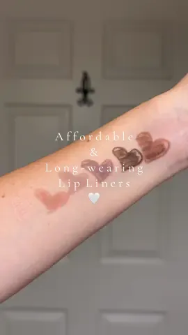 These feel & perform like some of my fave high end lip liners 👄✨ I got mine in the shade #401-406 🍂🍁 #tiktokshop #tts #facesecretlipliner #makeup #lipliner #affordablemakeup #fyp #beauty 