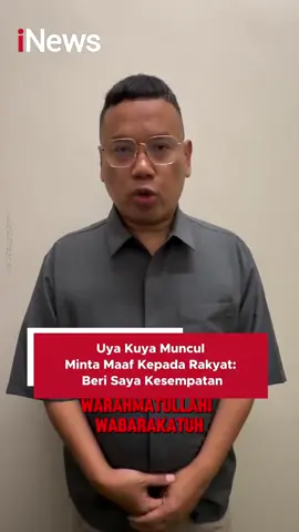 Klarifikasi uya kuya minta maaf. #uyakuya #ekopatrio #ahmadsahroni #trending  #fyppppppppppppppppppppppp 