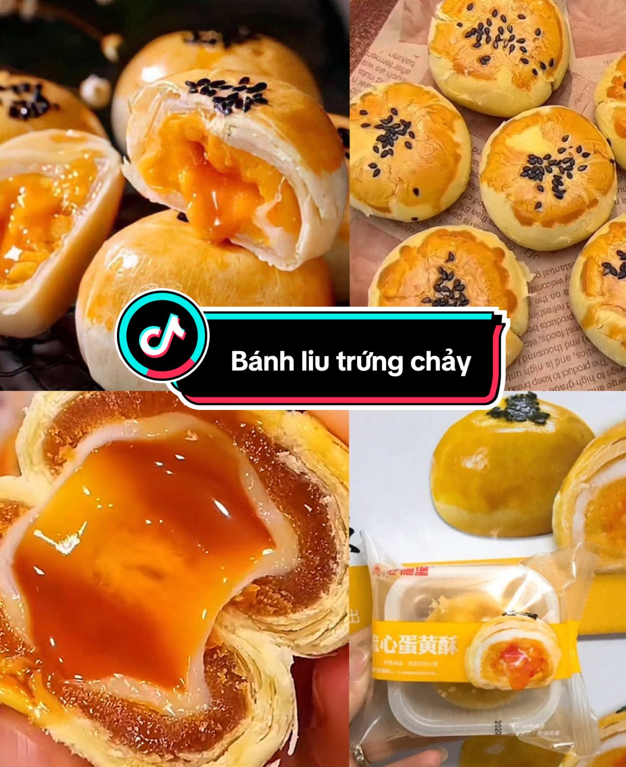 Bánh liu trứng chảy 🤤😍 #banhliutrungchay #banh #xuhuong #ilovetiktok #trending 