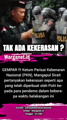 Pernyataan tegas Mangapul Sirait. 31/08 #demo #unjukrasa #ojol #polisi #brimob 