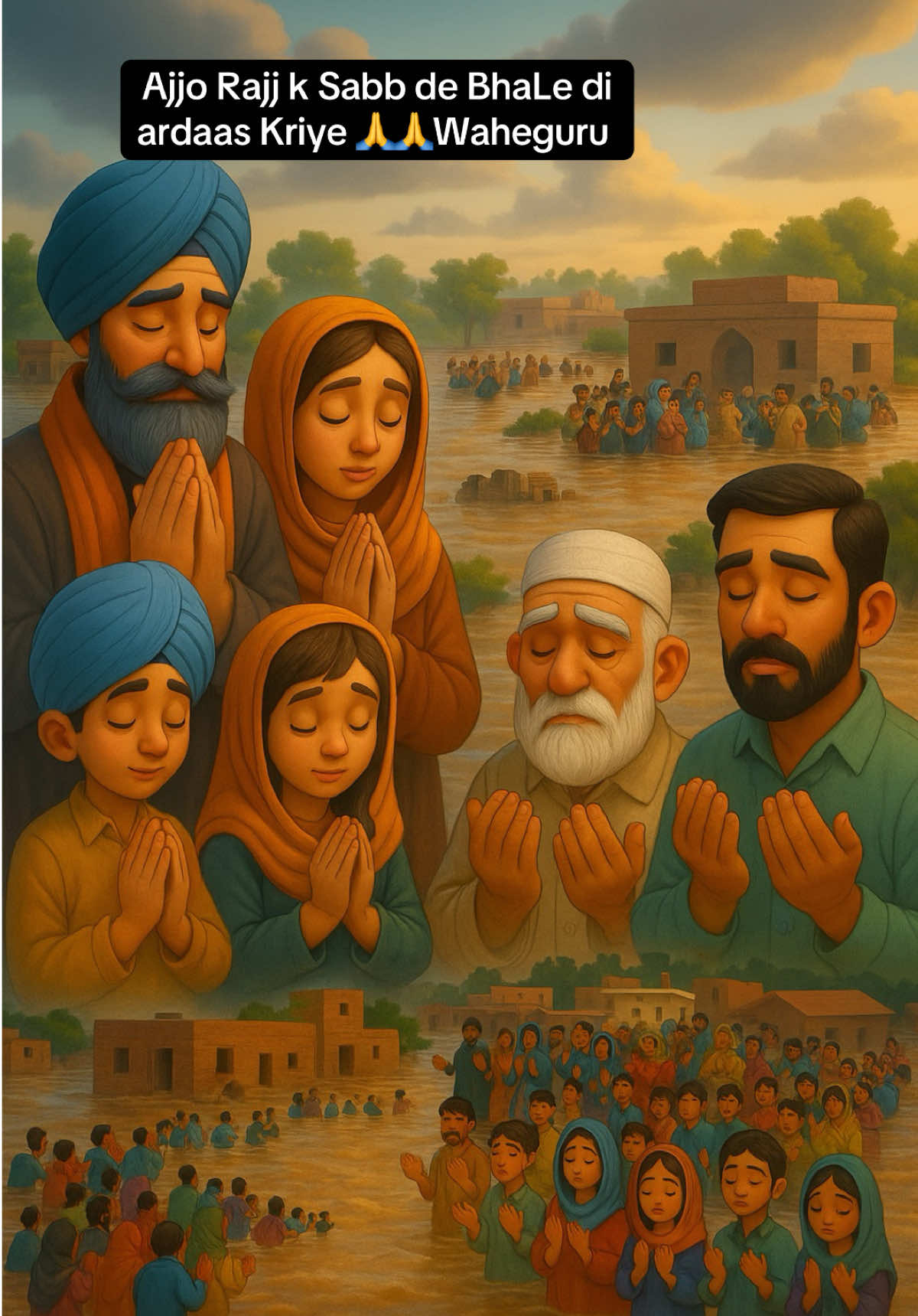 Sarbat de bhale di ardaas 🙏 #pakistan#punjab #punjabfloods #canada_life🇨🇦 #trendingvideo 