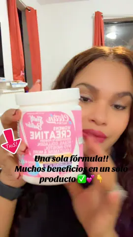 Muchos beneficios en un solo producto!! Clean nutra ✅✅#creatinaparamujeres #cleannutrasupplements #saludydeporte #tiktokshop 