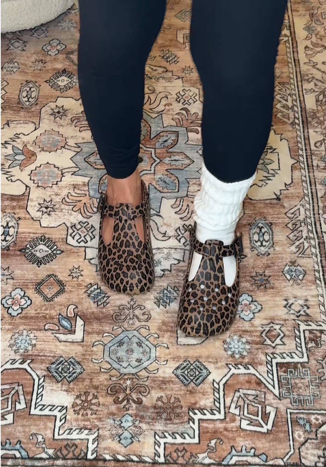 I think I found my favorite @Crocs  #leopardprint #maryjaneshoes #crocs #maryjanecrocs #labordayweekend 