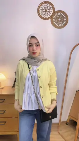 Definisi warna yellow yg comel bgt🫶🏼✨ #foryou #OOTD 