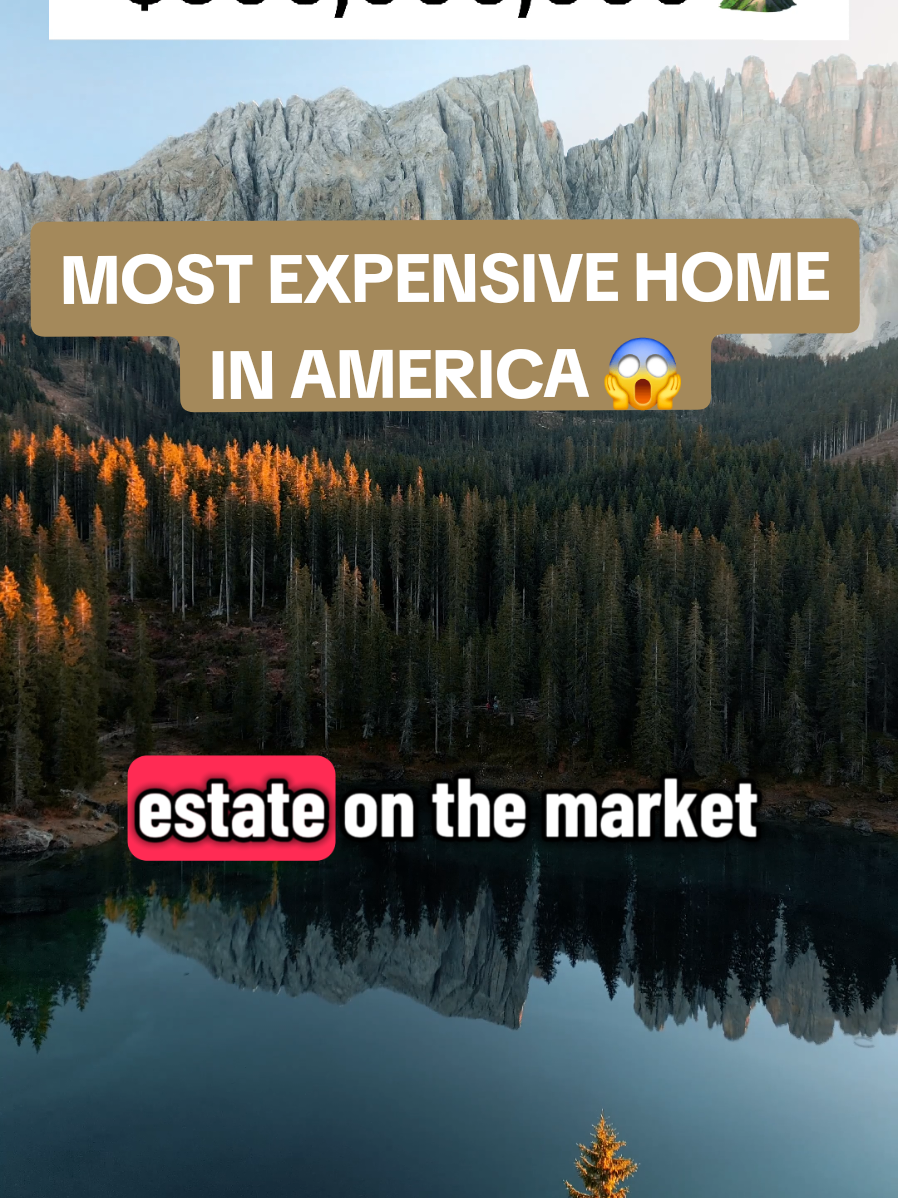 💰 A $300M Aspen estate just hit the market — the most expensive listing in U.S. history. Would you buy it… if you could? 🏔️ #LuxuryRealEstate #AspenHomes #MostExpensive #MansionTour #RealEstateTikTok 