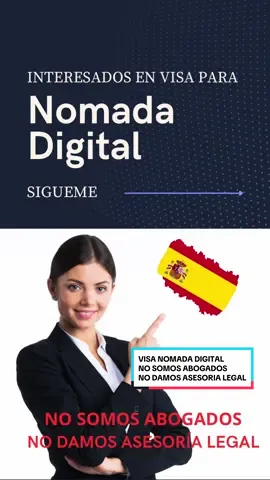 Visa Nómada Digital España: Vive, trabaja y disfruta en Europa La Visa Nómada Digital para España es tu puerta a una nueva vida. 🌍✈️ Con este visado podrás: ✅ Vivir legalmente en España. ✅ Trabajar de forma remota para tu empresa o clientes internacionales. ✅ Acceder a residencia temporal renovable. ✅ Disfrutar de la cultura, gastronomía y estilo de vida español. ✅ Viajar libremente por el espacio Schengen 🇪🇸🇪🇺. Una oportunidad única para combinar trabajo y calidad de vida en uno de los países más atractivos de Europa. 💻✨ 👉 ¿Quieres ser nómada digital en España? Descubre cómo aplicar hoy.  #VisaNómadaDigital #España2025 #TrabajoRemoto #VivirEnEspaña #DigitalNomadSpain   .                    