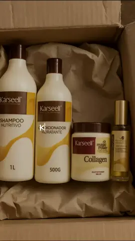 📌 Kit Karseell Original Profissional (Shampoo + Condicionador 1L + Máscara 500g + Óleo Capilar 50ml) hidratação completa para os fios ✨💆‍♀️ #achadinhosShopee #cuidadoscomoscabelos #haircare #hidratacaocapilar #cronogramacapilar     