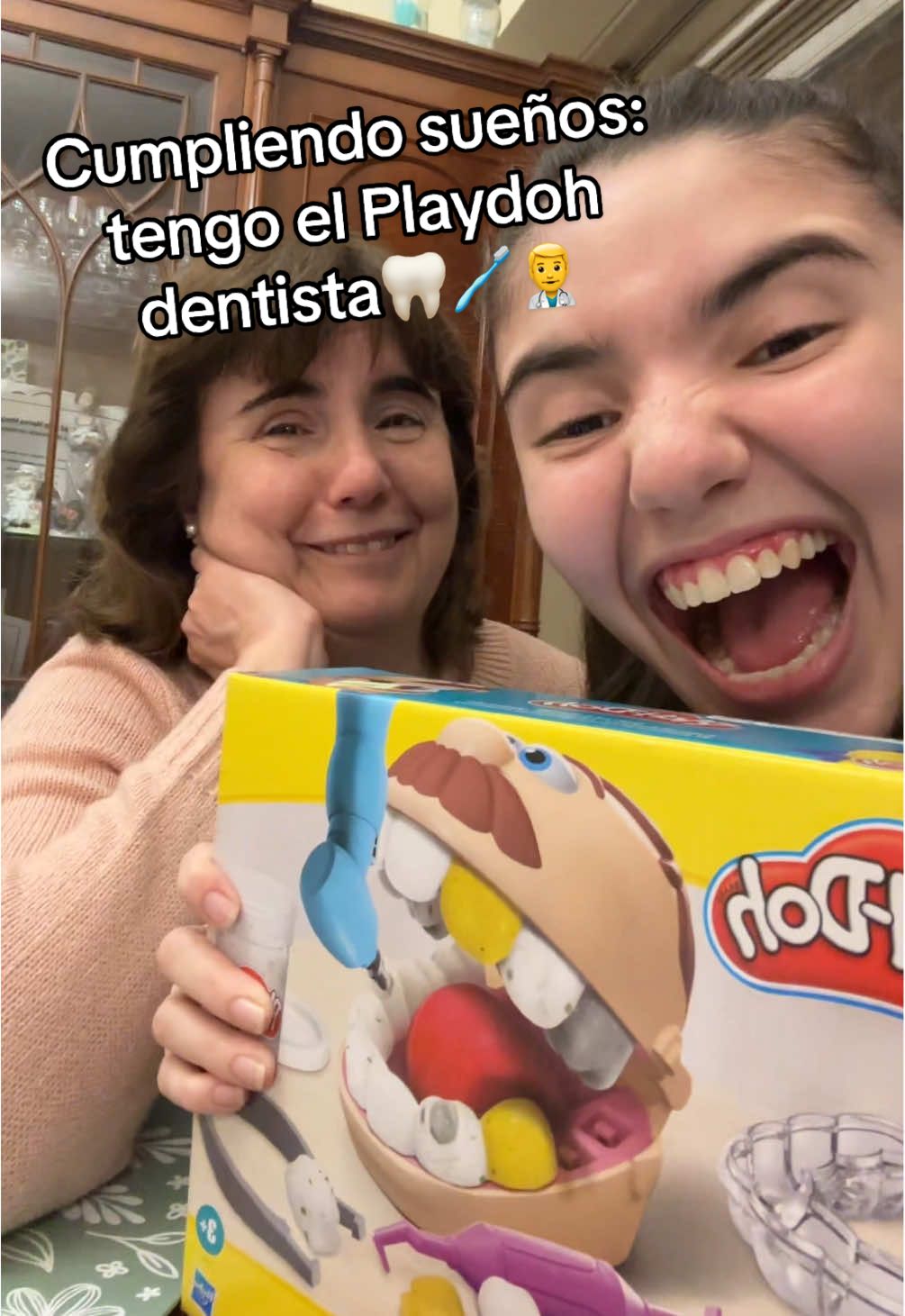 2 minutos de umboxing y 1 de juego ESPECTACULAR 🦷🪥 #playdoh #sueños #metas #infancia #fyp 