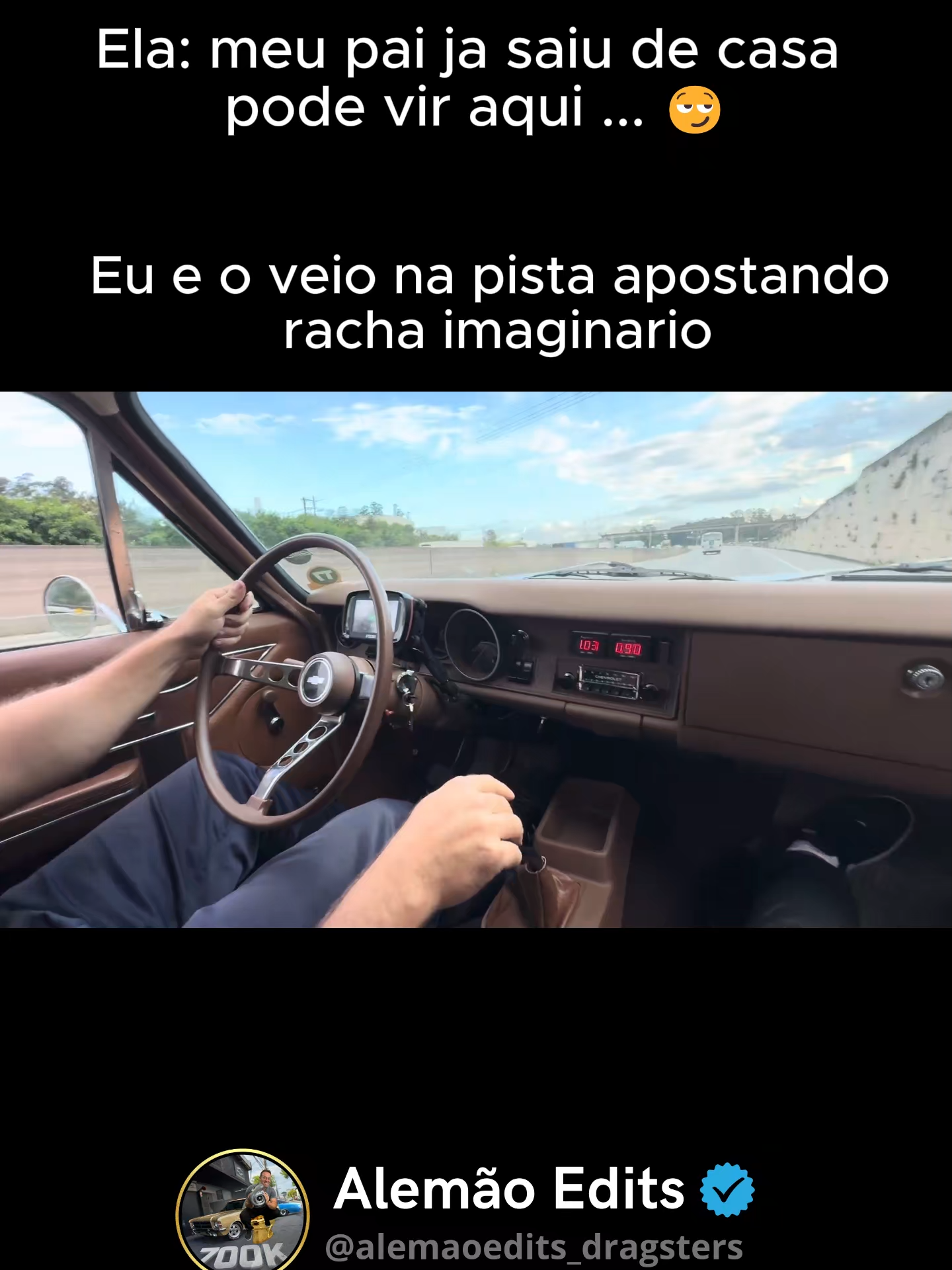 Racha valendo a filh... 🤫 #alemaoedits_dragsters #foryoupage #carroantigo #alemaodacaravan #caravan #foryou #fyp #6cilindros #viral #carros