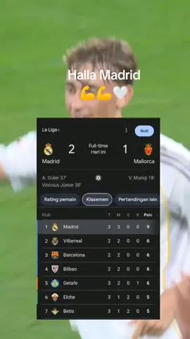 Muncak dulu ahh😁😁 #realmadrid #hallamadrid #laligahighlights 