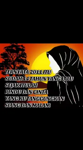 Rindu serindu rindunya namun engkau tak mengerti