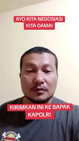 SAYA INGIN PERDAMAIAN DENGAN CARA SUKACITA BUKAN KETENANGAN DENGAN CARA PEMBUNGKAMAN.