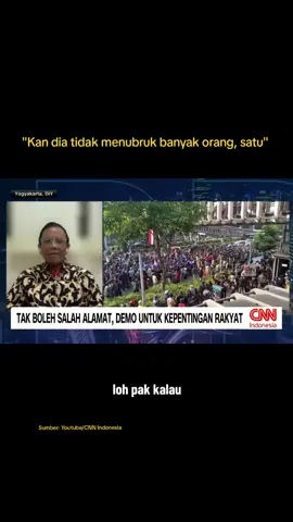 Mahfud: harus dimaklumi. #psiko #sehatselalu 