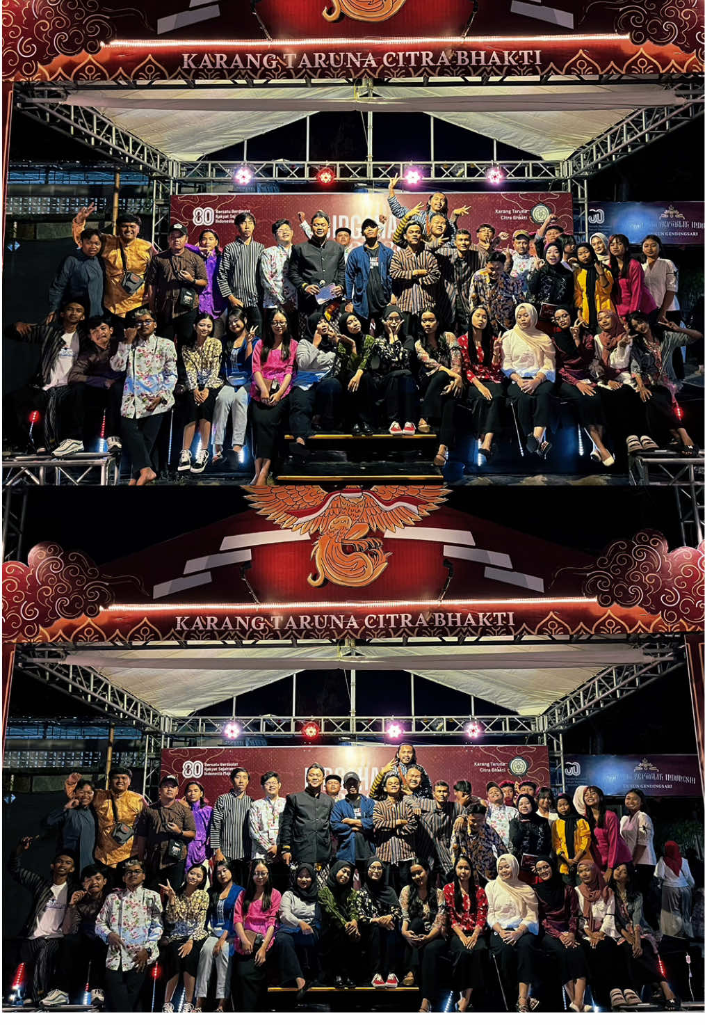 🎆 Malam Puncak HUT RI ke-80 🎆 Penutup rangkaian acara 17 Agustus akhirnya sukses terlaksana dengan meriah! 🇮🇩✨ Apresiasi setinggi-tingginya untuk Karang Taruna Citra Bhakti yang sudah bekerja keras dari awal hingga akhir. Kalian luar biasa! Semoga tahun depan bisa lebih seru lagi, dengan semangat yang tak kalah menyala!!🌟✊🏻 * jalan sehat belum diupload nih sabar ya kemarin adminnya kejar target film 🥲🫰🏻 #karangtaruna #panitia17agustus #17agustus #17agustus2025🇲🇨🇮🇩🙏🙏👍👍 #hutri80indonesia🇮🇩 