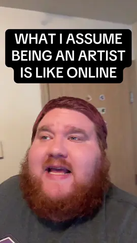 What I assume being an artist is like online #art #artist #furry #furrytiktok #comissions 