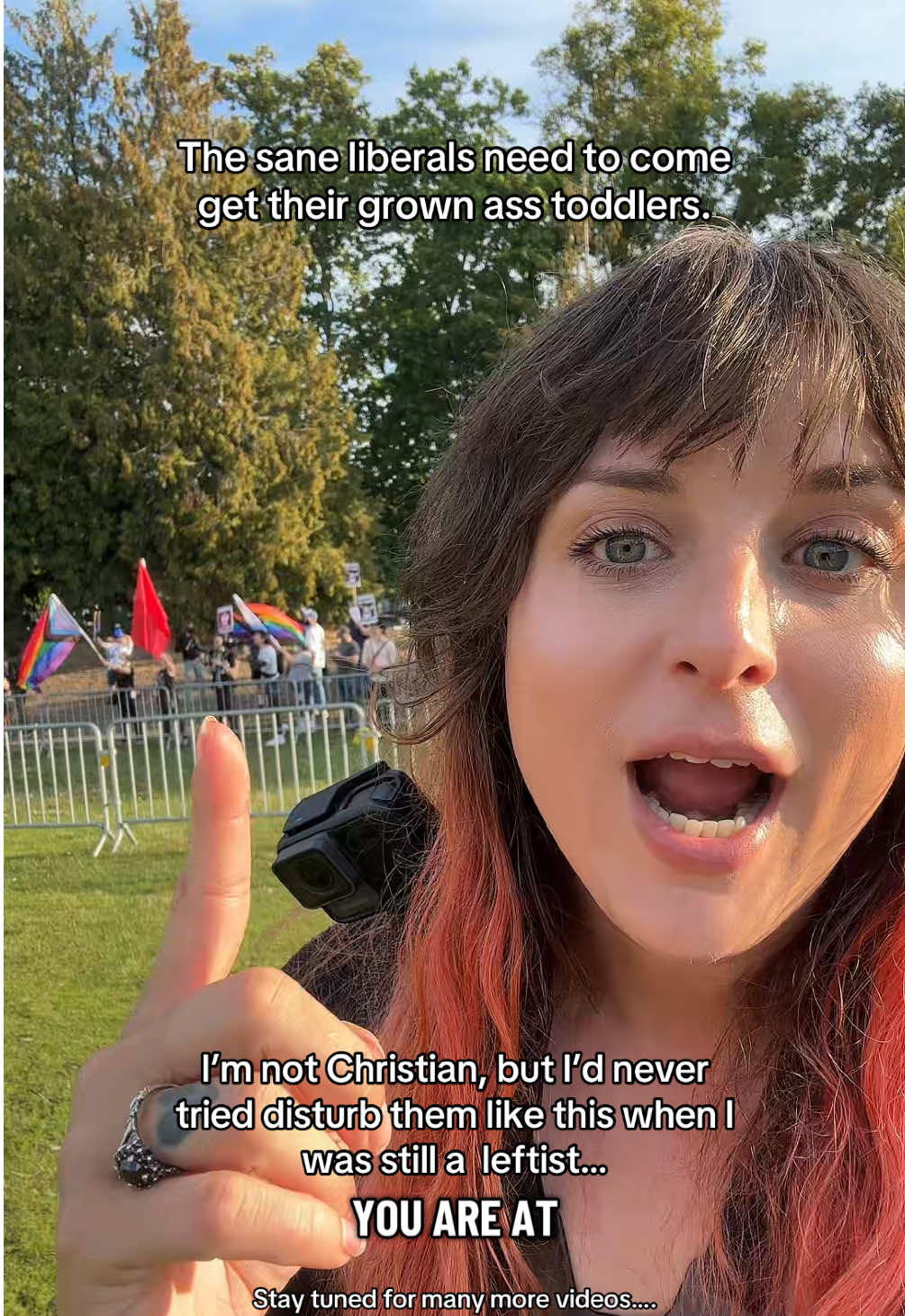 📍 Seattle — Bring back raising your kids to be tolerant of those who are different than them. #maga #seattle #christian #firstamendment #protests 