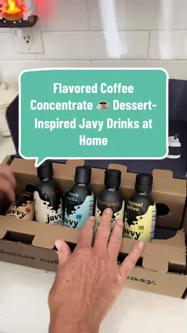 Javy Coffee Concentrate = barista-style coffee in seconds ☕✨ Just add a spoonful of your favorite flavor to milk or water, and you’ve got a fun, dessert-inspired coffee at home. No syrups, no mess — just rich coffee flavor in every pour. #FlavoredCoffee #CoffeeConcentrate #CoffeeLovers #DessertCoffee #TikTokMadeMeBuyIt