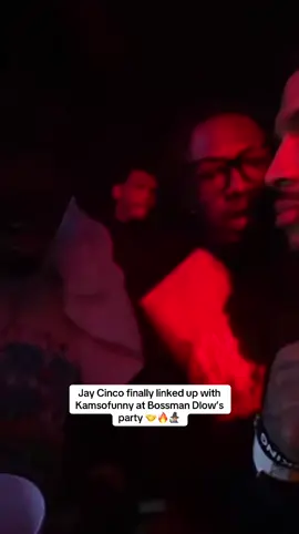 #JayCinco finally linked up with #kampatterson at #BossmanDlow’s party 🤝🔥  