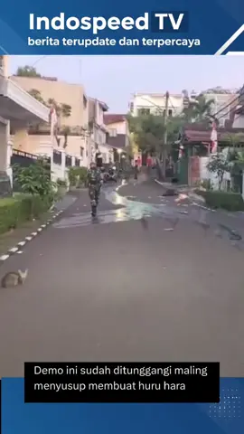 Pasca dijarah oleh sejumlah massa, kondisi terkini rumah Menteri Keuangan Sri Mulyani dijaga ketat oleh pihak TNI, #fypage #trending #viraltiktok #lewatberanda #srimulyani #dpr #demodpr #jakarta #poldametrojaya 