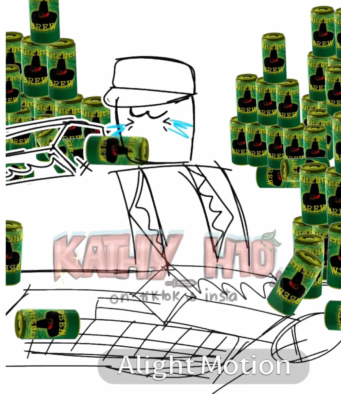 Griefer is addicted. #fyp #roblox #blocktales #ibispaintx #animation 