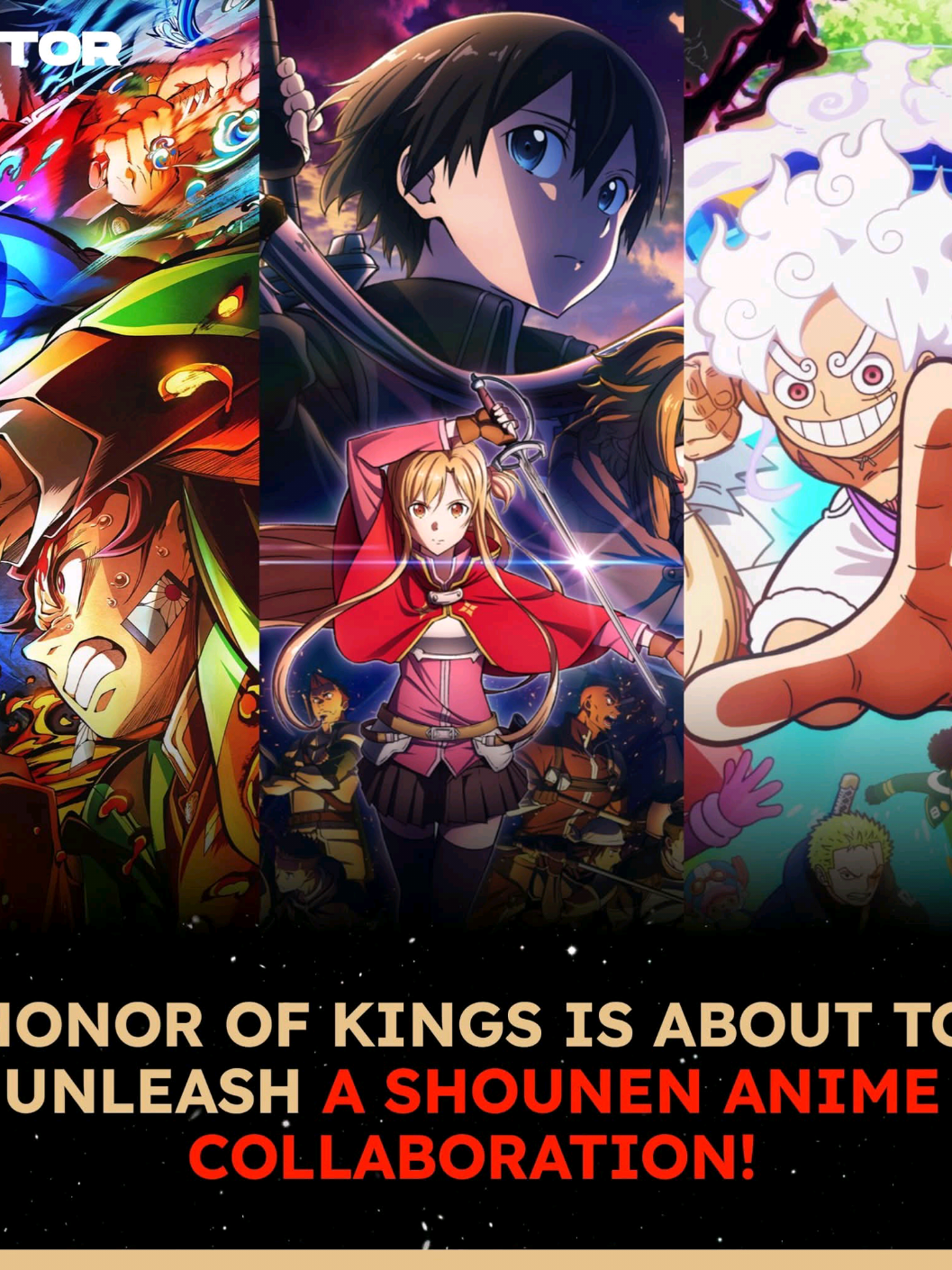 Hok next Collab?#HonorofKings #Hokstudio #demonslayer #onepiece #swordartonline 