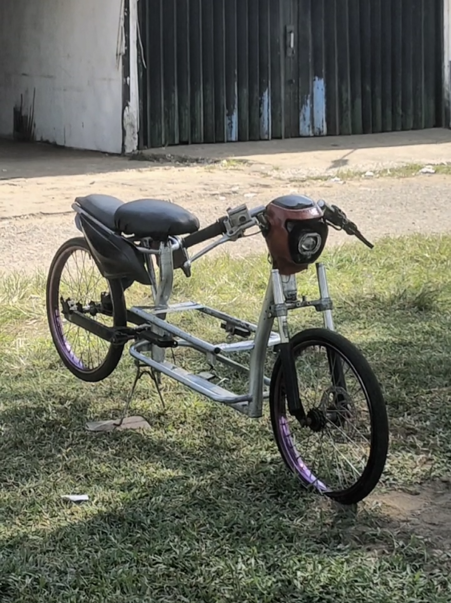 cocok nya si pake mesin trail listrik #sepedalistrikmodifikasi#fypppp #4u #drag #rizxx_kcl 