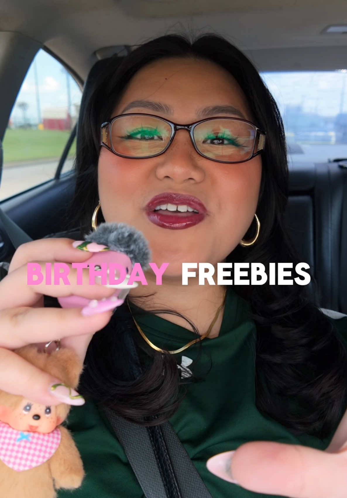 Nothing was gna stop the vibes of this vid 🕺💗 MY BDAY IS TMRRRR 🫦 1. @Ulta Beauty free mini gift 2. @Buffalo Wild Wings free 6pc wings 3. @Nothing Bundt Cakes free bundlet  4. @Pokeworks free dessert (my location had a brownie or cookie) 5. 85 degrees bakery 50% off a drink  #birthdayfreebies #birthdaygirl #vlogs #spendthemorningwithme #birthday 