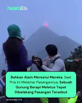 Bayangkan sebuah lamaran yang berubah menjadi momen luar biasa — persis seperti yang terjadi di Guatemala. Seorang pria memilih keindahan alam Acatenango sebagai tempat untuk melamar kekasihnya. Saat ia berlutut dengan cincin di tangan, Gunung Fuego—salah satu gunung paling aktif di Amerika Tengah—tiba-tiba meletus di latar belakang. Ledakan alam itu menjadikan suasana semakin dramatis, layaknya adegan dalam sebuah film. Momen ini berhasil direkam oleh kreator konten Morgan Alexa (@missmorganalexa). Video tersebut memperlihatkan sang kekasih yang begitu terkejut hingga tak bisa berkata-kata, sementara langit menyala oleh pijaran erupsi. Setelah itu, suasana hening sejenak sebelum disambut tepuk tangan dan sorakan dari orang-orang di sekitar. Pertemuan unik antara cinta dan alam ini pun langsung viral di media sosial, disertai caption kocak seperti “love on fire” dan “the hottest proposal ever”, dengan beragam reaksi dari haru hingga kagum. Latar peristiwa ini sendiri sangat ikonik: Volcán de Fuego, gunung berapi yang hampir selalu aktif dan biasanya mengeluarkan letusan kecil setiap 15–20 menit. Namun kebetulan letusan terjadi tepat saat lamaran berlangsung, membuat momen tersebut terasa lebih istimewa dan benar-benar tak terlupakan. #fyp 