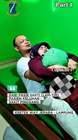 Kali ini Pasien Dari Pasir Sakti (Lam-Tim) Gaess, Keluhan Sakit Pinggang - Part 1 #fyp #asmr #pijatkretek #kretektulang #uruttradisional 