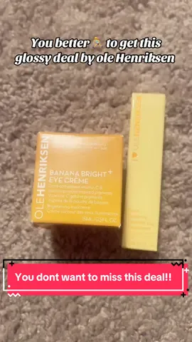 Get this deal!! #fyp #olehenriksen #deal #sale #tiktokshop 