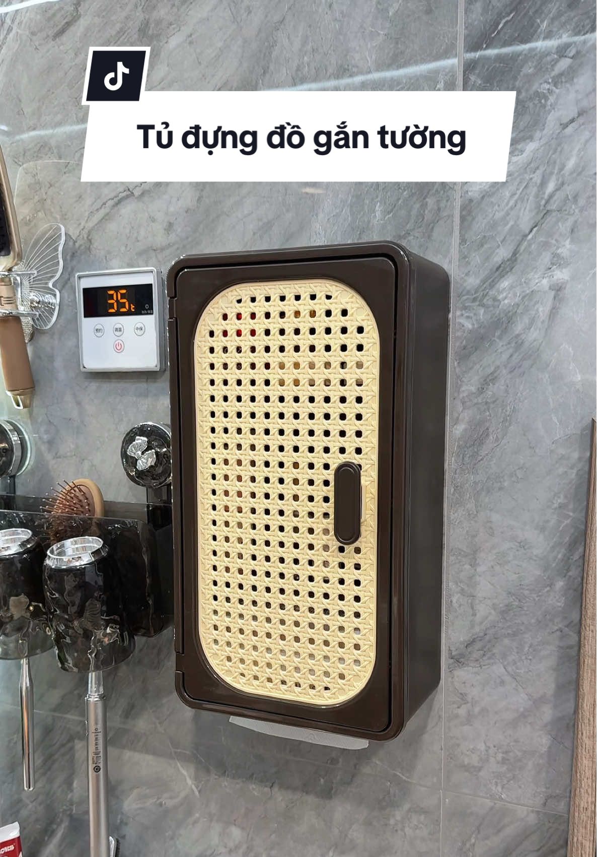 Tủ đựng đồ nhà tắm gắn tường đa năng #tudungdodanang #tudungdonhatam #kenhatam #decorsiuxinh 