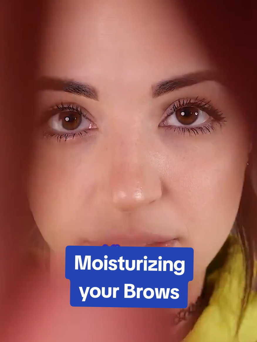 Your brows are already looking fantastic, but we need to make sure they stay nice and moisturized too #fyp #asmr 