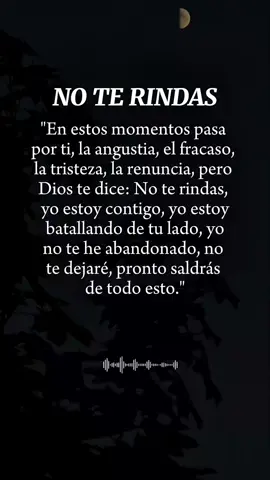 NO TE RINDAS🙏🙌 #oracionescristianas🙏✝️ #oracionesdiarias #LIVEIncentiveProgram #GenuineInteractionMatters #PaidPartnership 