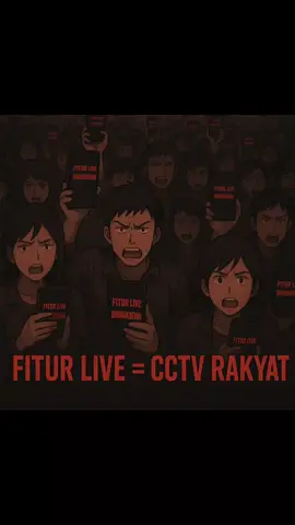 benar nggak fitur live adalah cctv masyarakat yang asli tanpa rekayasa? #ai #live #fiturlive #anime #demo