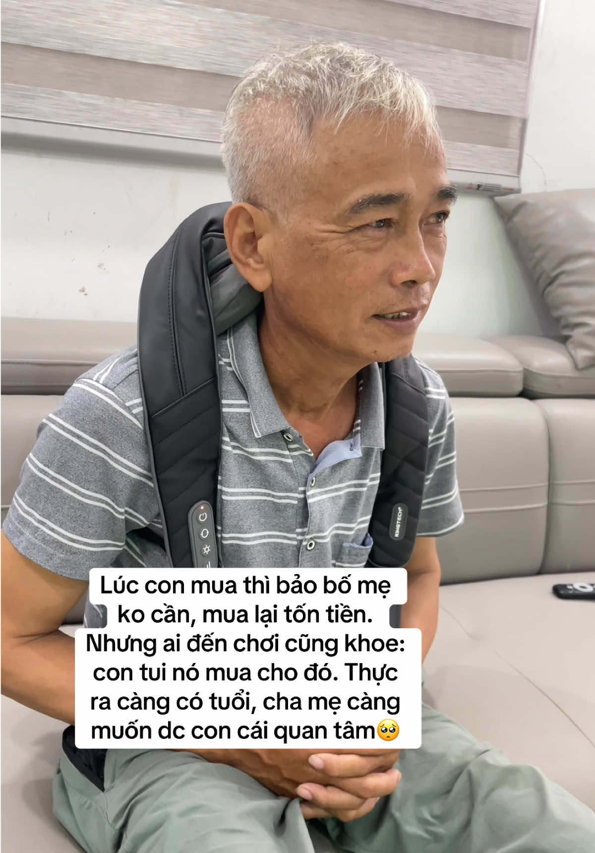Lớn lên mới thấy ko gì quý bằng thấy cha mẹ vẫn còn khỏe mạnh🥺#fyp #maymassage #maymassagecovaigay 